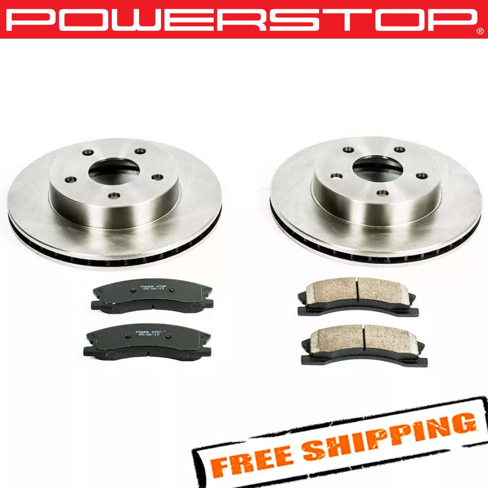Power Stop 99-04 Jeep Gr& Cherokee Front Z36 Truck & Tow Kit w/Cals