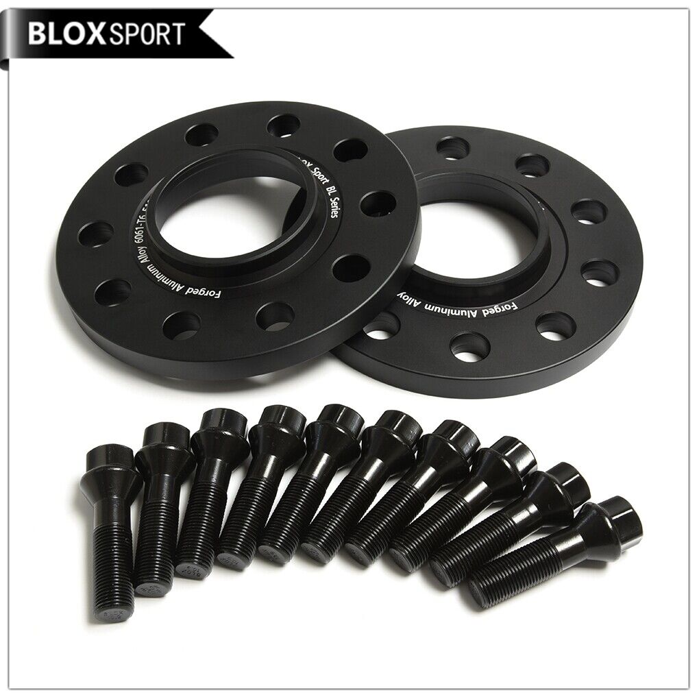 Mishimoto Wheel Spacers - 5x112 - 66.5 - 10 - M14 - Black