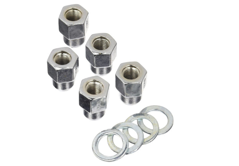 Weld Closed End Lug Nuts w/Centered Washers 12mm x 1.25 RH - 4pk.