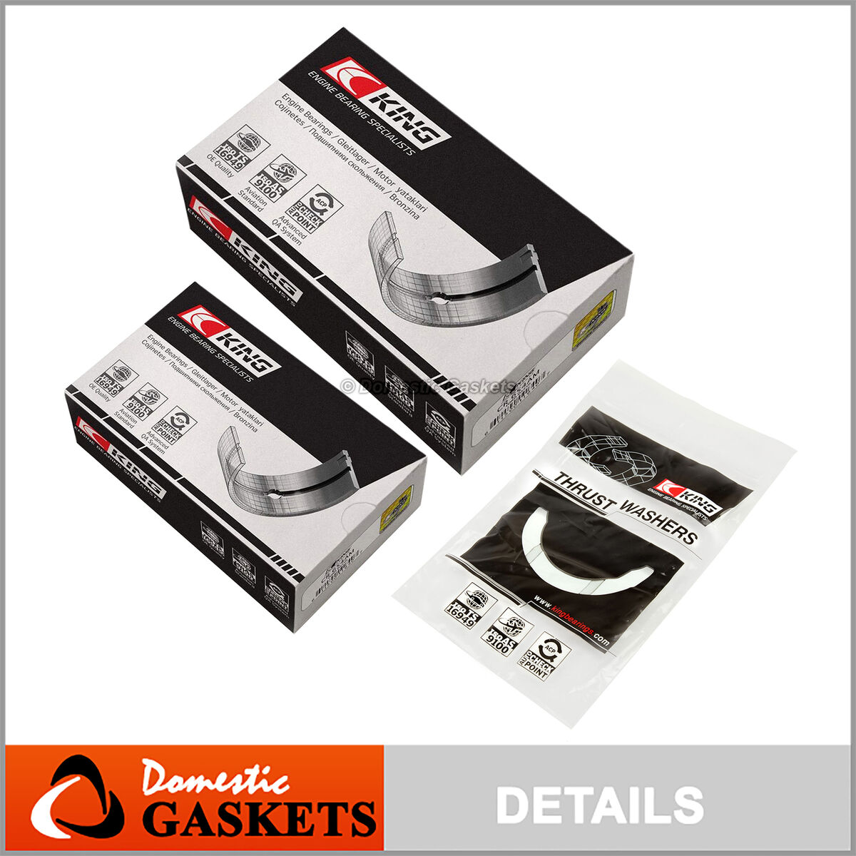 ACL 2T1705+.50 Toyota 4 2367cc 22RE 1984-96 Thrustwasher