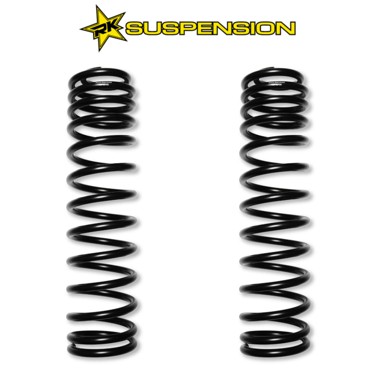 Rock Krawler 07-18 Jeep Wrangler JKU 4DR 4.5in Lift Triple Rate Coil Springs - Rear