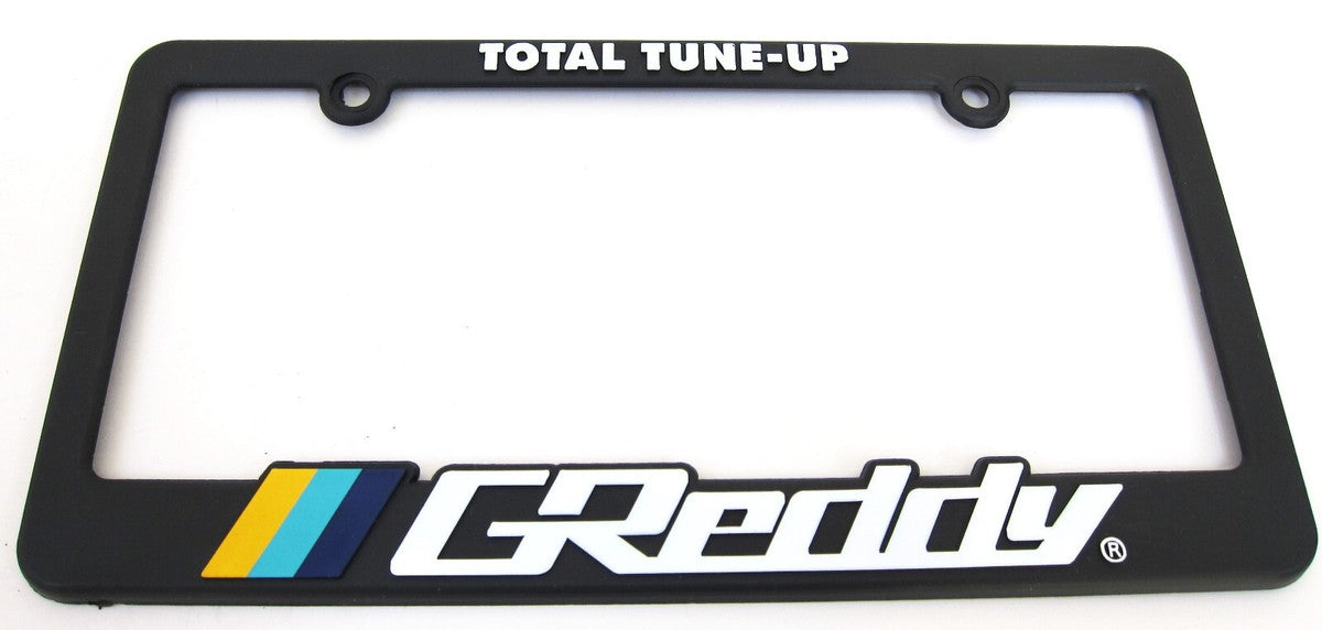 GReddy Total Tune Up License Plate Frame - 3 Color