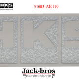 HKS HKS STICKER EMBOSS 2pcs