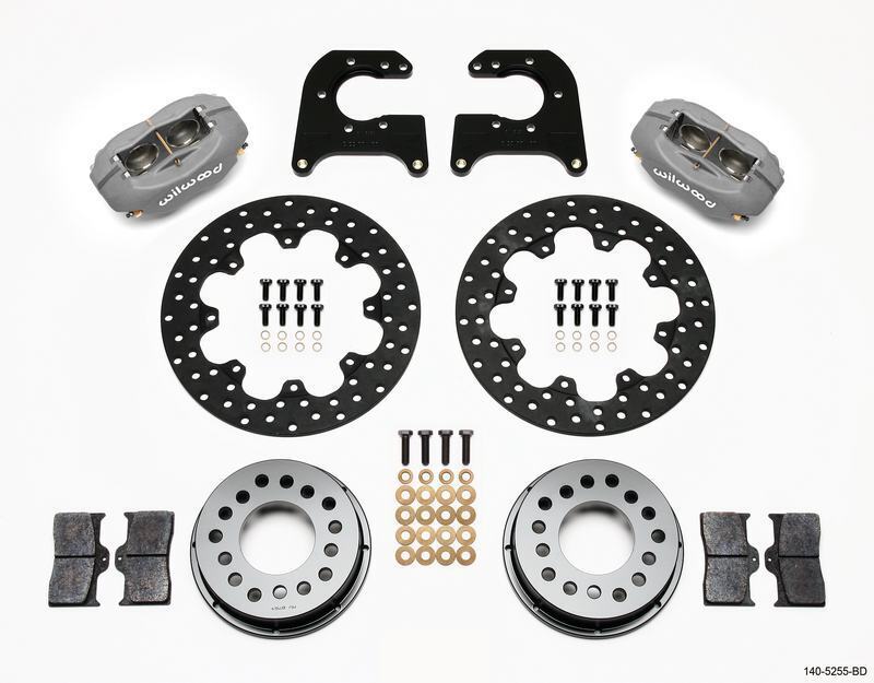 Wilwood Mopar/Dana Rear Kit Green/Snap Ring 2.36 Wilwood