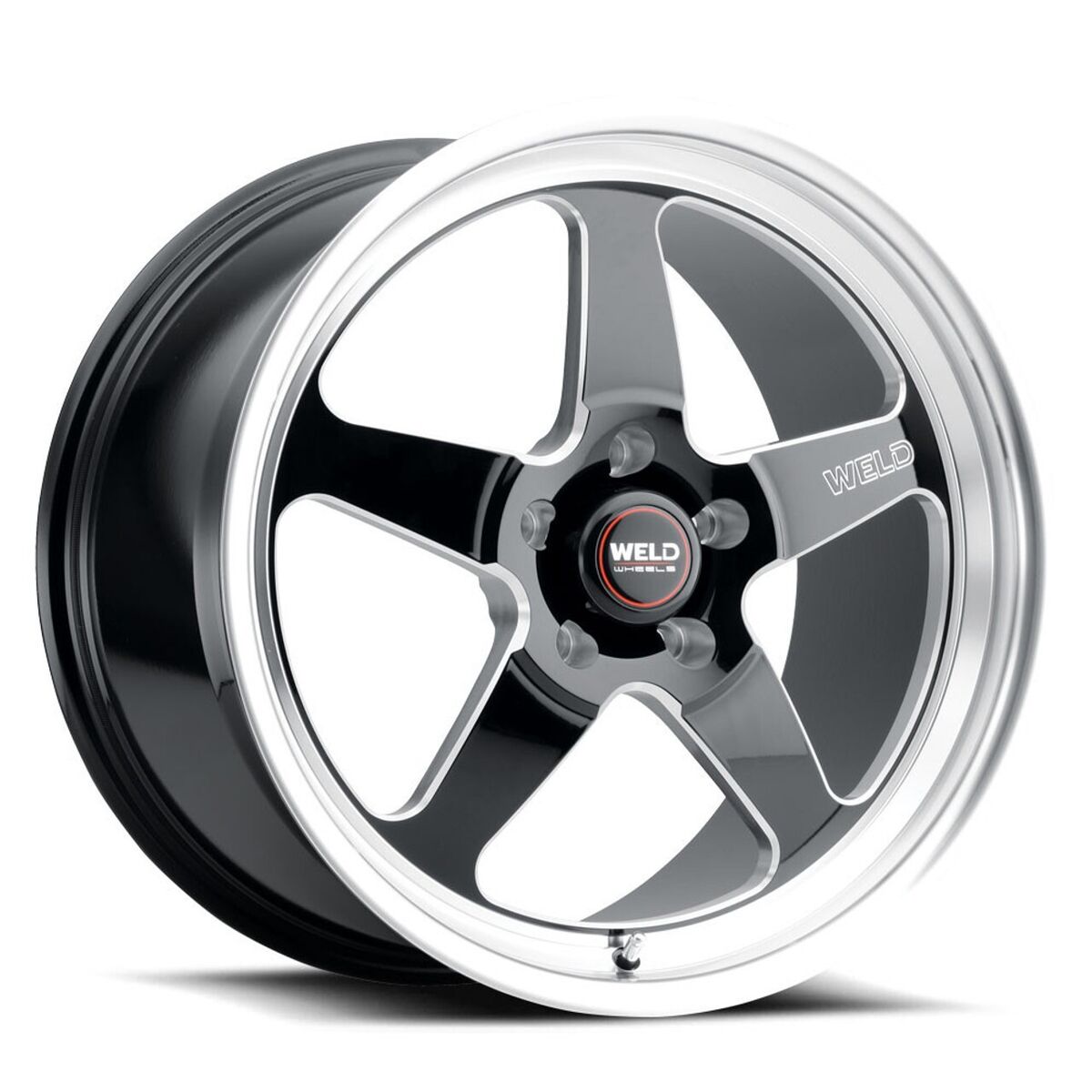 Weld 17x10 Ventura Drag 5x114.3 ET49 BS 7.42 Gloss Black 78.1