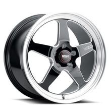 Load image into Gallery viewer, Weld 17x10 Ventura Drag 5x114.3 ET49 BS 7.42 Gloss Black 78.1