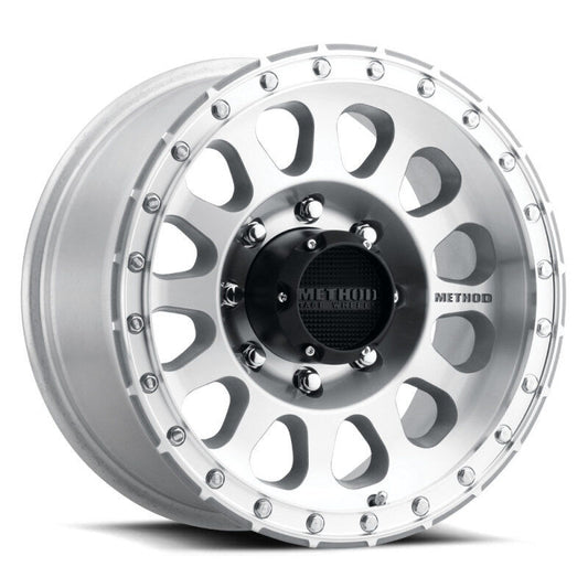 Method MR315 18x9 +18mm Offset 8x180 130.81mm CB Machined Wheel - Gloss Black Lip