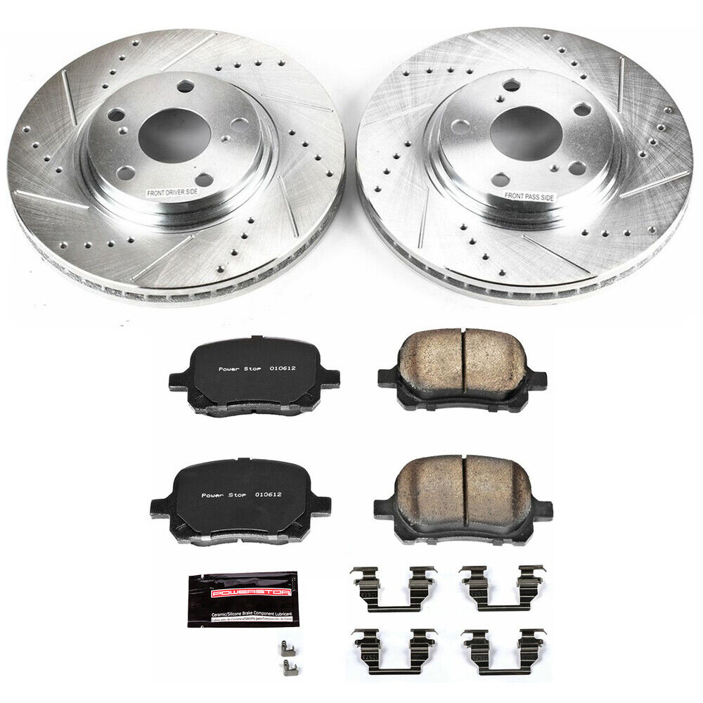 Power Stop 99-01 Lexus RX300 Front & Rear Z17 Evolution Geomet Coated Brake Kit