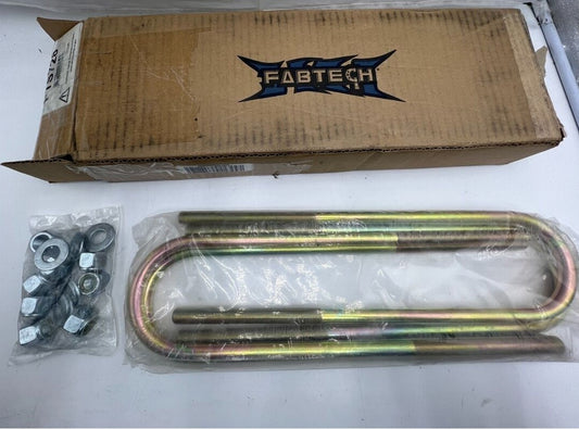 Fabtech 00-04 Ford F250/350 4WD Round U-Bolt Kit - 5/8-18 x 16.50 x 3.50