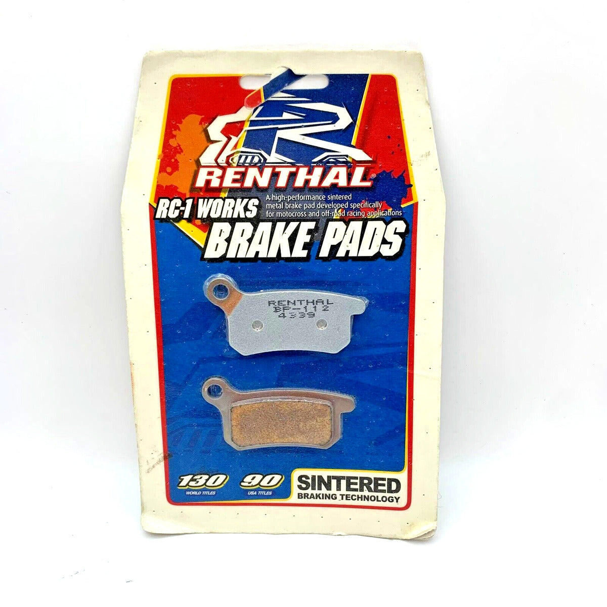 Renthal 00+ Kaw KX/ KLX/ 03-05 Suzi RM/ 89-06 Yam Banshee/ Blaster Front/ Rear Works Brake Pads