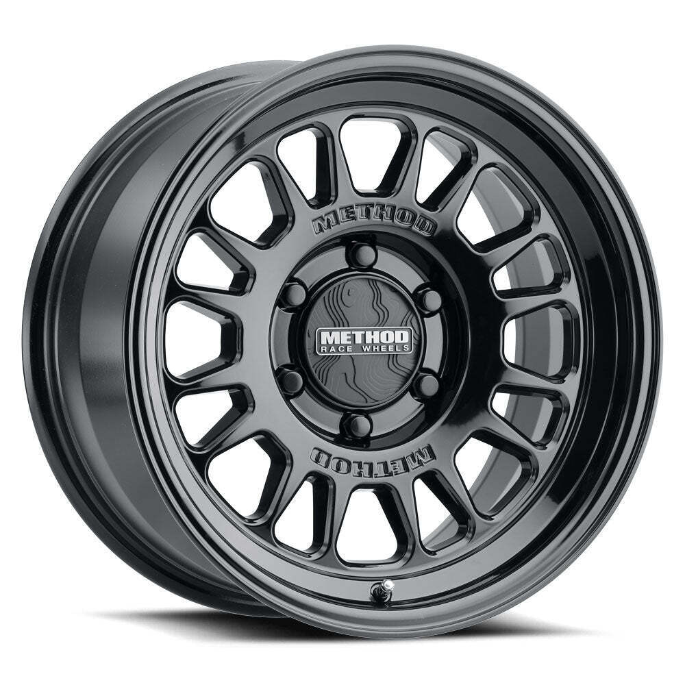 Method MR501 RALLY 17x8 +42mm Offset 5x4.5 67.1mm CB Matte Black Wheel