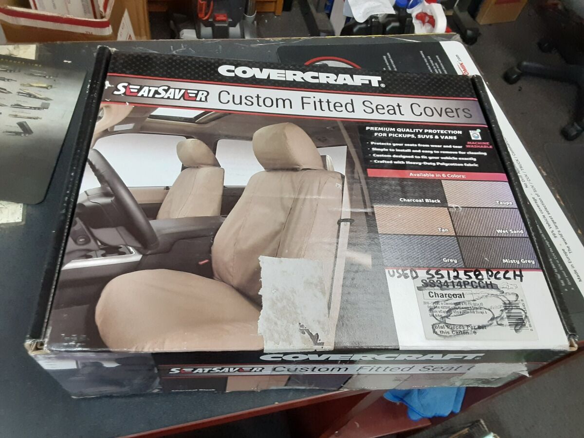 Covercraft 1998-03 Chevrolet/GMC S-10/Sonoma Carhartt SeatSaver Custom Front Row Seat Covers - Brown