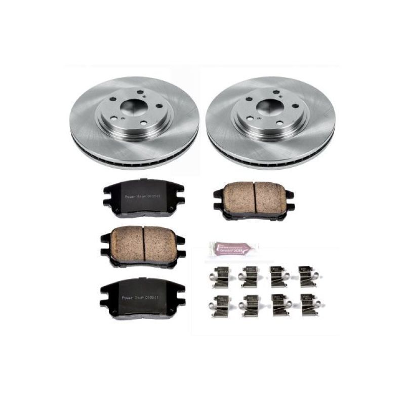 Power Stop 02-03 Lexus RX300 Front & Rear Z17 Evolution Geomet Coated Brake Kit