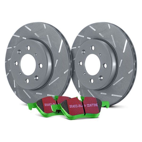 EBC Stage 12 RedStuff Brake Pads and RK Rotors - S12KF2235