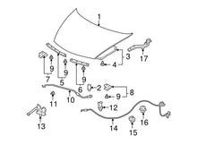 Load image into Gallery viewer, OEM Honda CIVIC 2006-2009 Hood Prop Rod Holder Clip (90672-SNB-003) X1