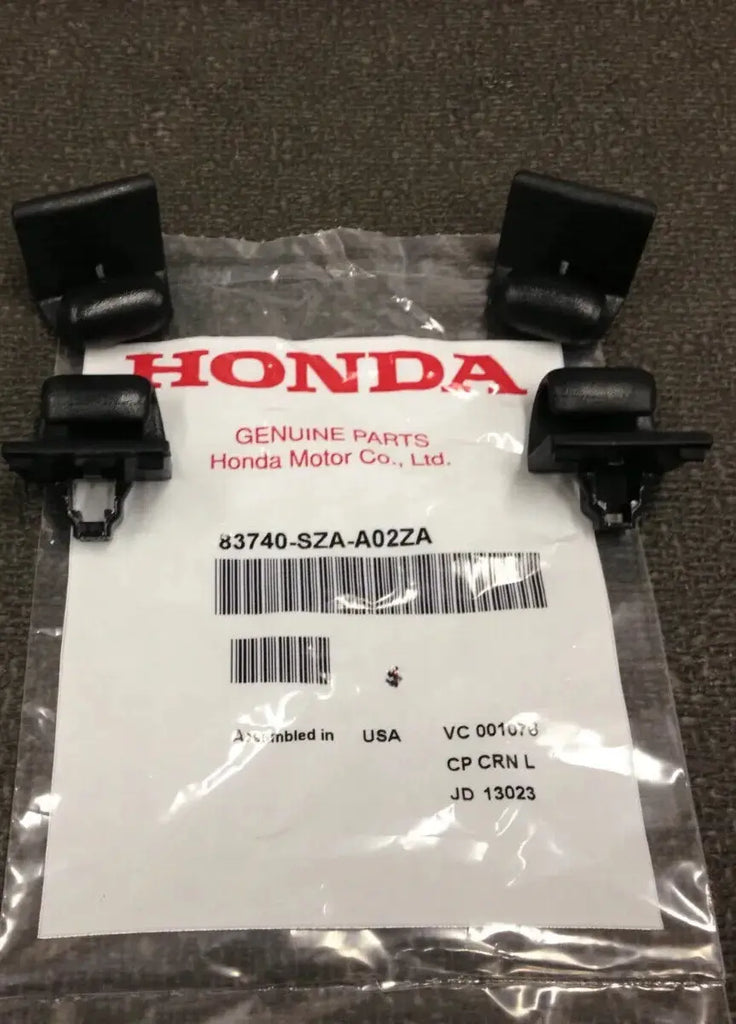 Genuine OEM Honda Odyssey Sliding Door Sunshade Hook Black (83715-SHJ-A21ZA) X4