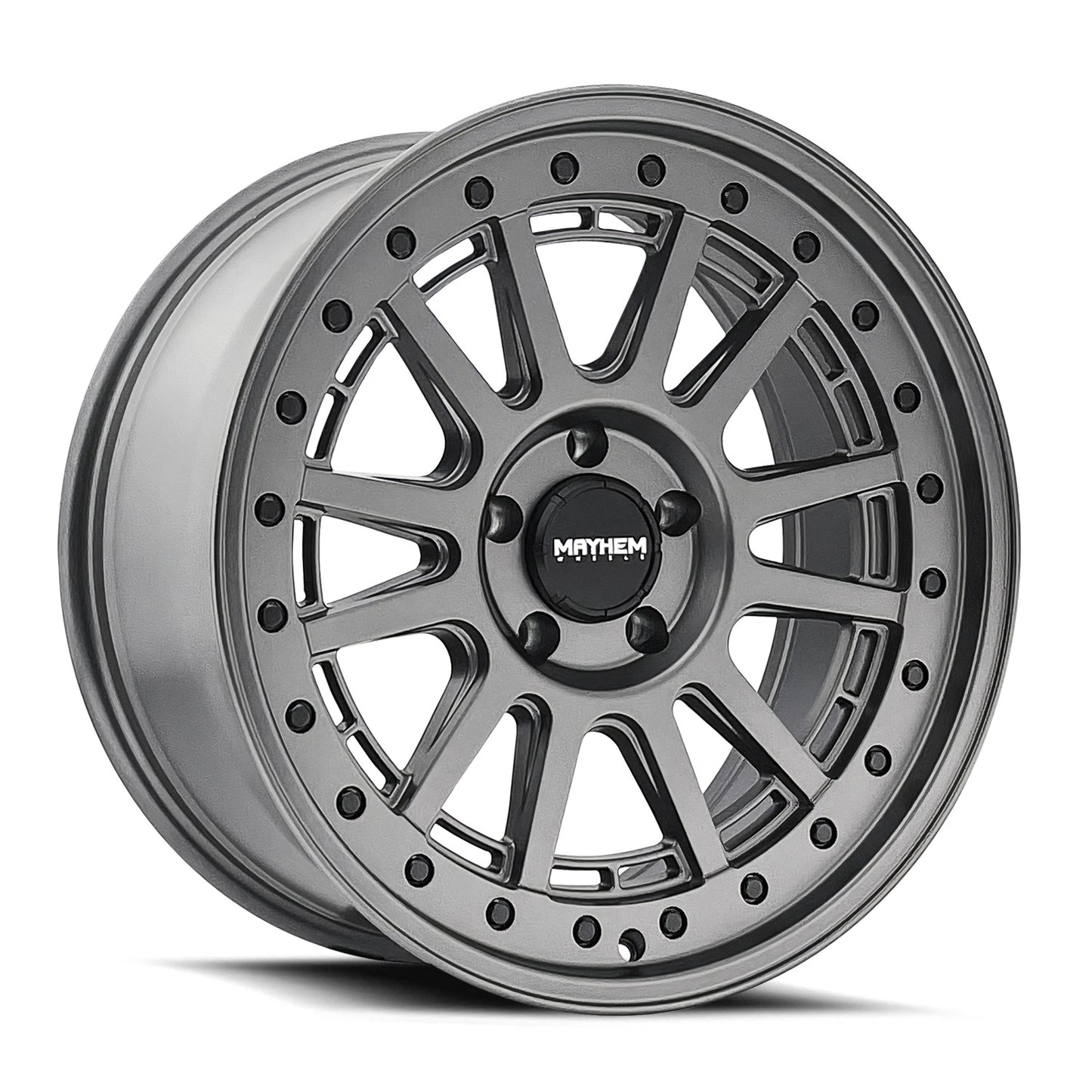 Mayhem 8117 Hermosa 20x12 / 6x135 BP / -44mm Offset / 106mm Hub Matte Black Wheel