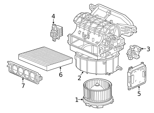GENUINE OEM HONDA CABIN AIR FILTER CIVIC CR-V HR-V FIT RDX TLX (80292-TBA-A11) X1