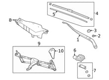 Load image into Gallery viewer, Genuine OEM Honda Rubber (650MM) Blade (76622-TDK-J02) X1