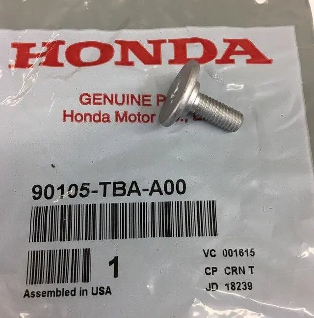 2016-2020 Honda Bolt Cover (Lower) - Honda (90105-TBA-A00) X2