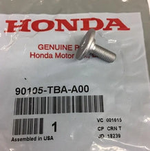 Load image into Gallery viewer, 2016-2020 Honda Bolt Cover (Lower) - Honda (90105-TBA-A00) X2