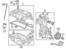 Load image into Gallery viewer, OEM Honda 2.4L Valve Cover Gasket 13-20 ACCORD TLX CRV ILX (12341-5A2-A01) X1