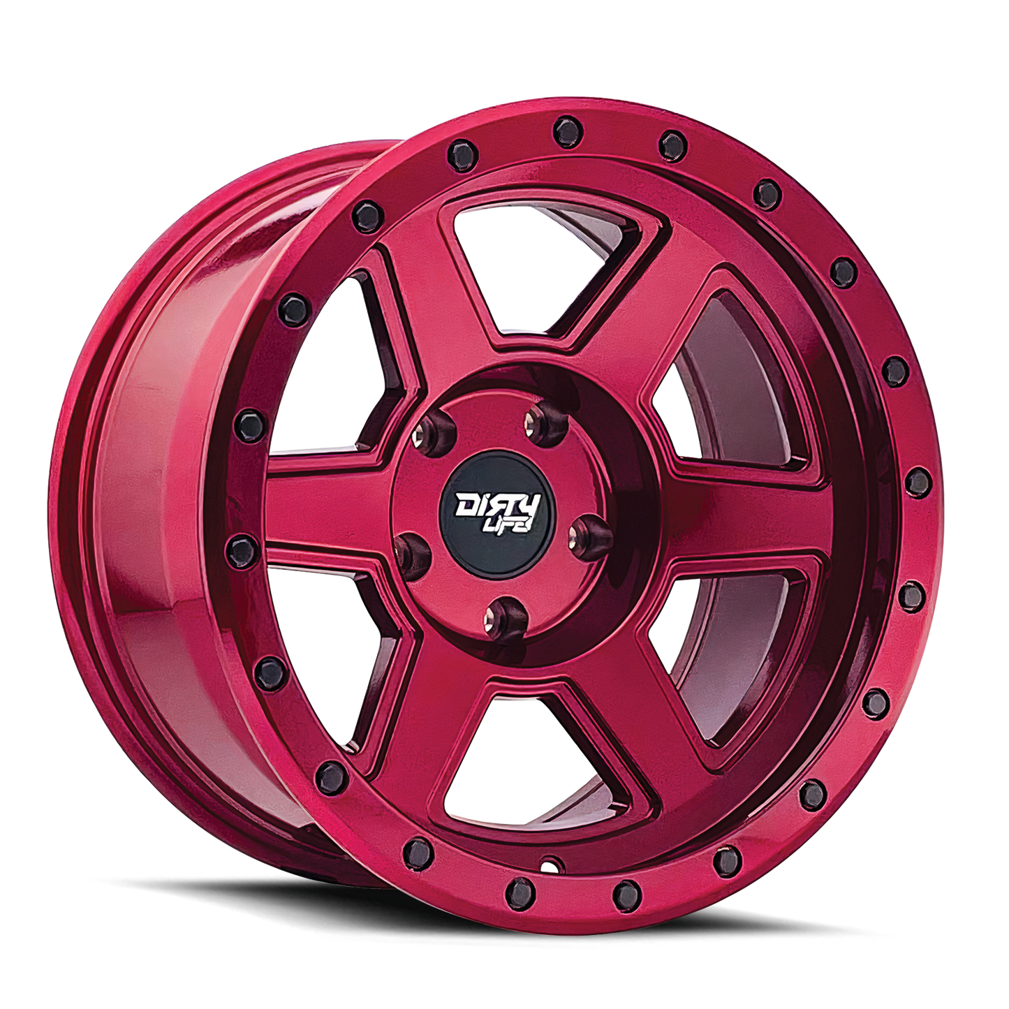 Dirty Life Compound 9315 20x10 / 5-127 BP / -25mm Offset / 78.1mm Hub Matte Black Wheel