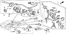 Load image into Gallery viewer, Genuine OEM Honda Blank Plastic (46.2MM) Master Key (35117-SM4-901) X1