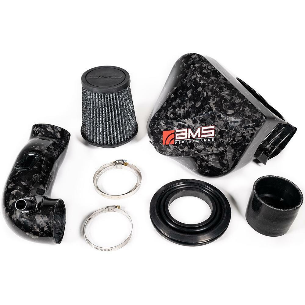 AMS Performance Toyota GR Supra Chopped Carbon Fiber Air Intake – 20th Anniversary Limited Edition