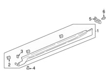 Load image into Gallery viewer, Genuine OEM Honda Clip Front (Lower) Fender (91504-SP1-003) X1