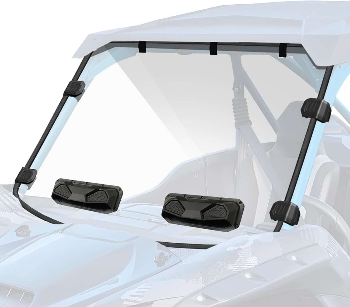 Seizmik 20-23 Kawasaki KRX1000 Teryx 1.75 in. Windshield Vented UV1
