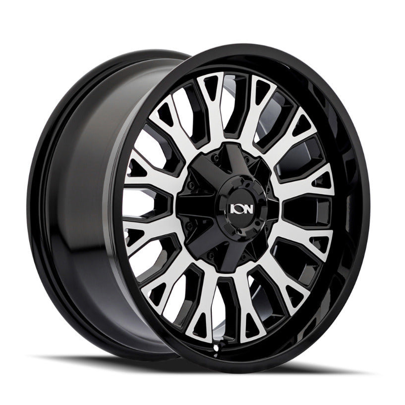 ION Type 152 20x9 / 5x127 BP / 0mm Offset / 87.1mm Hub Black/Machined Wheel