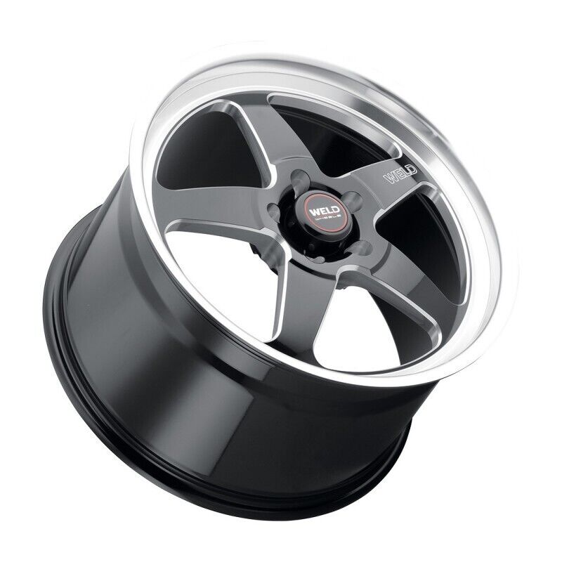 Weld 20x8 Ventura Drag 5x114.3 ET00 BS 4.5 Gloss Black MIL DIA 78.1