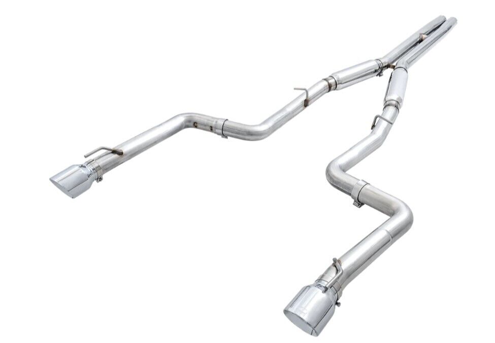 AWE Tuning 13-18 BMW 320i (F30) Touring Edition Exhaust w/ Perfomance Mid Pipe - Diamond Black Tips