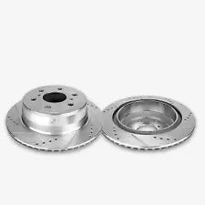 Power Stop 00-02 Mercedes-Benz CLK320 Front and Rear Semi-Coated Rotor Kit