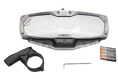 Seizmik Halo-RA LED Rearview Mirror for 2/1.875-Inch Round ROPS