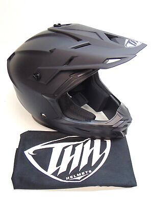 THH Helmets T710X Solid Flat Black Xl