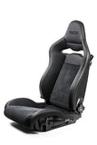 Sparco Seat SPX Special Edition Black/Grey w/ Gloss Carbon Shell - Right