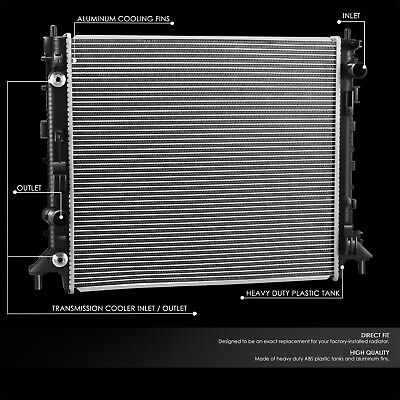 CSF 16-21 Chevy Camaro 3.6L OEM Plastic Radiator