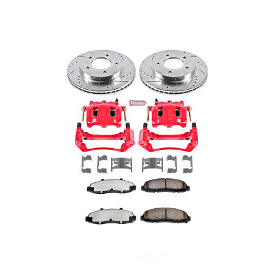 Power Stop 97-00 Ford F-150 Front Z36 Truck & Tow Kit w/Cals