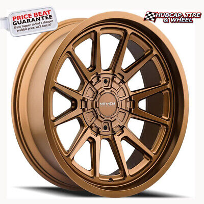 Mayhem 8116 Intrepid 20x9 / 8x170 BP / 0mm Offset / 125.2mm Hub Matte Bronze Wheel