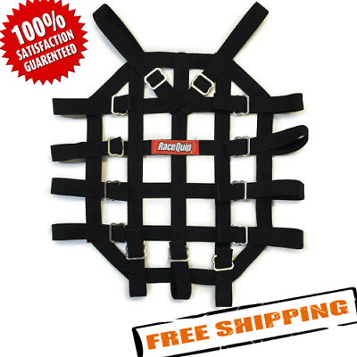 RaceQuip Black Roll Cage Roof Net