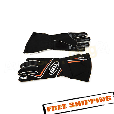 Bell Pro-TX Glove Black/Orange Medium Sfi 3.3/5 BR20052