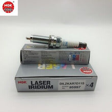 Load image into Gallery viewer, NGK Laser Iridium Spark Plug Box of 4 (DILZKAR7D11S)