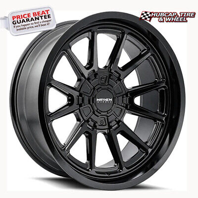 Mayhem 8116 Intrepid 20x9 / 5x127 BP/ 0mm Offset / 87mm Hub Gloss Black Wheel