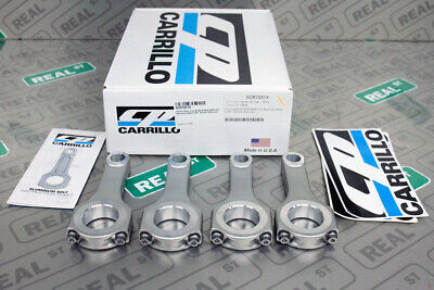 Carrillo Integra LS B18A/B B20B 3/8 WMC Solid Beam Aluminum Rod Set 22mm (Set of 4) SCR13454-4