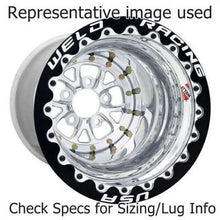 Load image into Gallery viewer, Weld V-Series 15x10 / 5x4.5 BP / 6in. BS Polished Wheel - Polished Single Beadlock MT