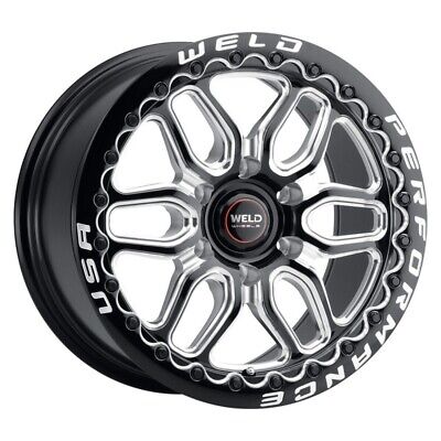 Weld Racing 20x10 Laguna 6 Bead Lock 6x135 ET38 BS7.00 Gloss BLK MIL DIA 87.1