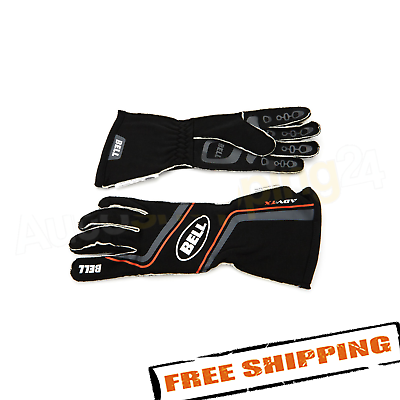 Bell Adv-TX Glove Black/Orange Medium Sfi 3.3/5 BR20022
