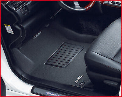 3D MAXpider L1MZ01601509 2007-2012 Mazda CX-7 Kagu 1st & 2nd Row Floormats - Black